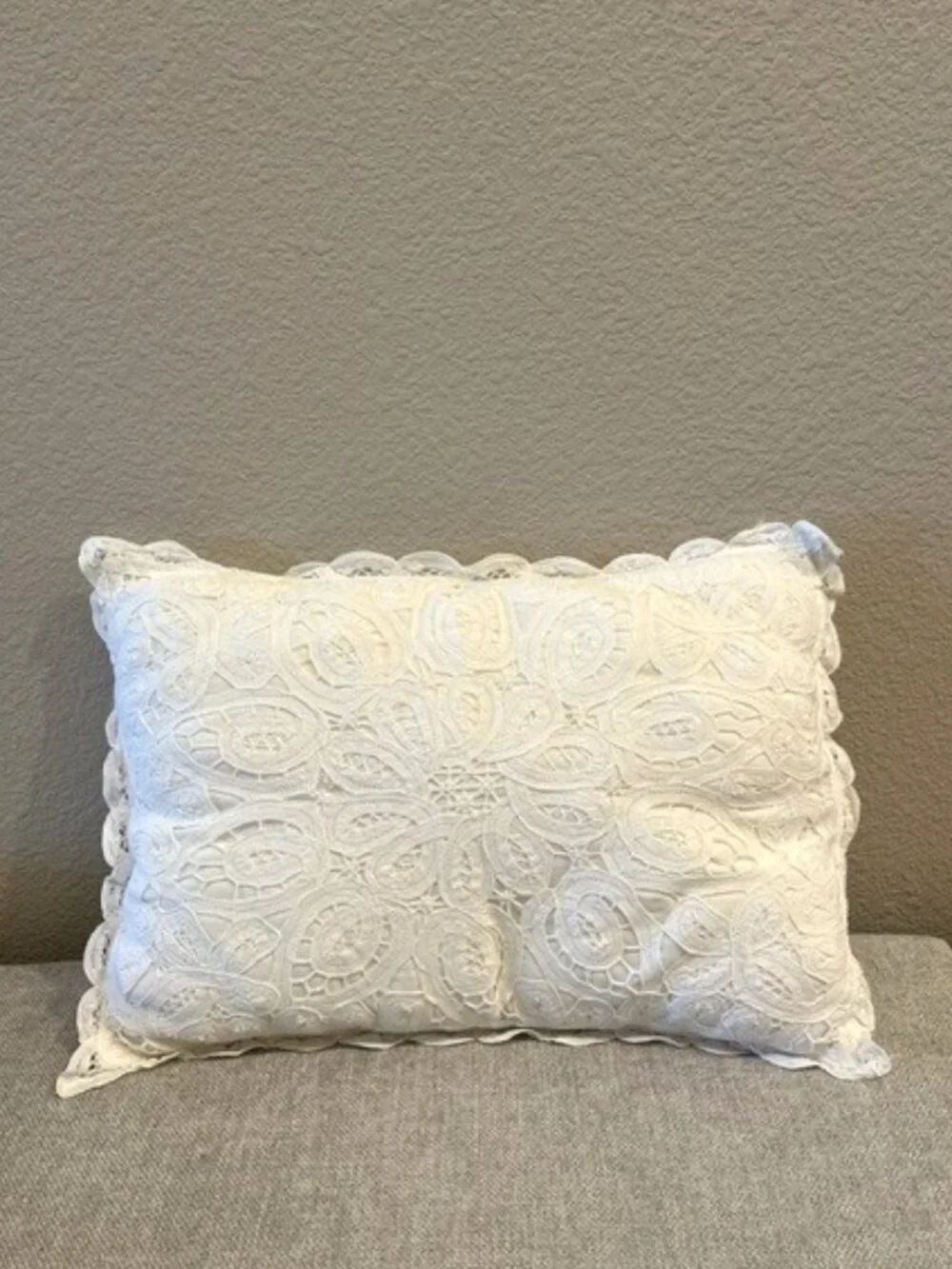 Lace Throw Pillow